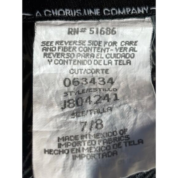 Vintage 90s All That Jazz Abstract Floral Maxi Dress Open Cross Back Black - Picture 9 of 10